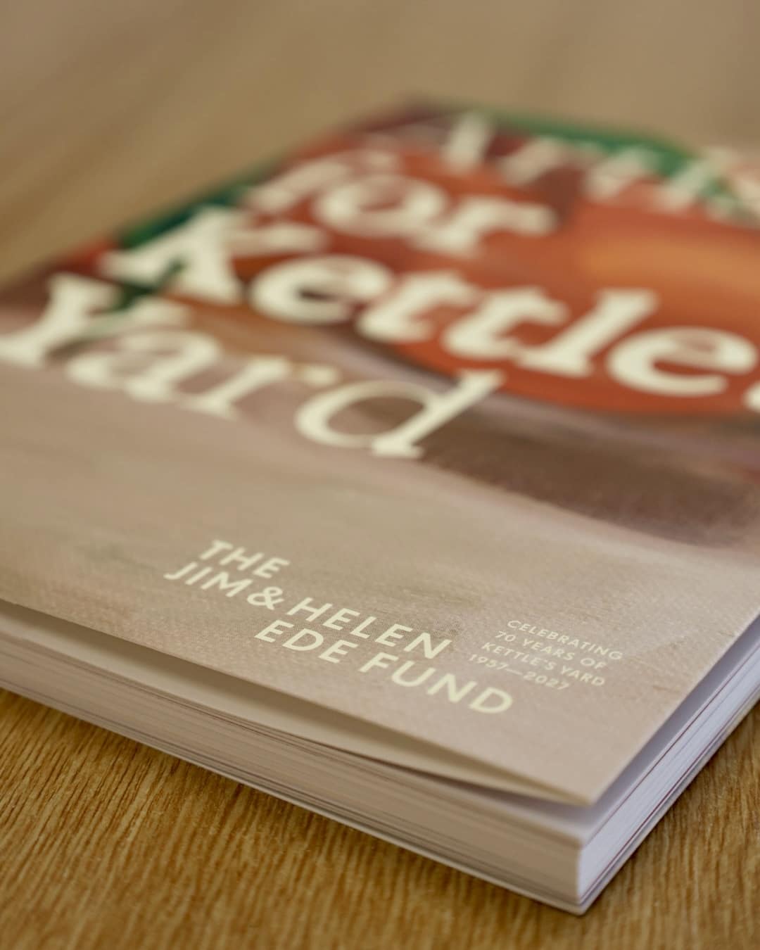 Kettles Yard Book Cover Creative