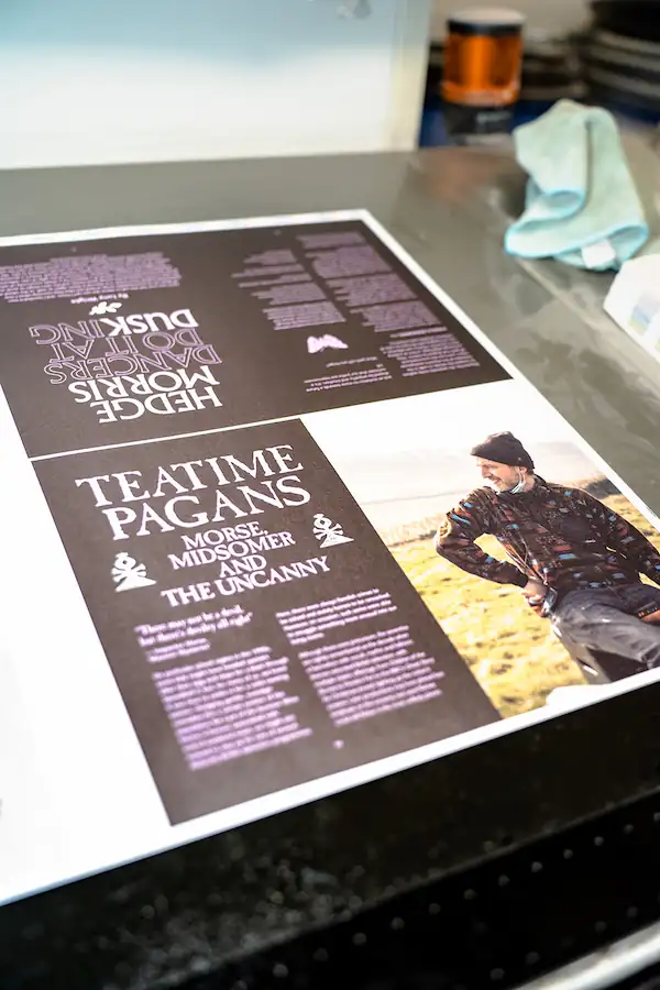 Commercial Printing Magazine Sheet