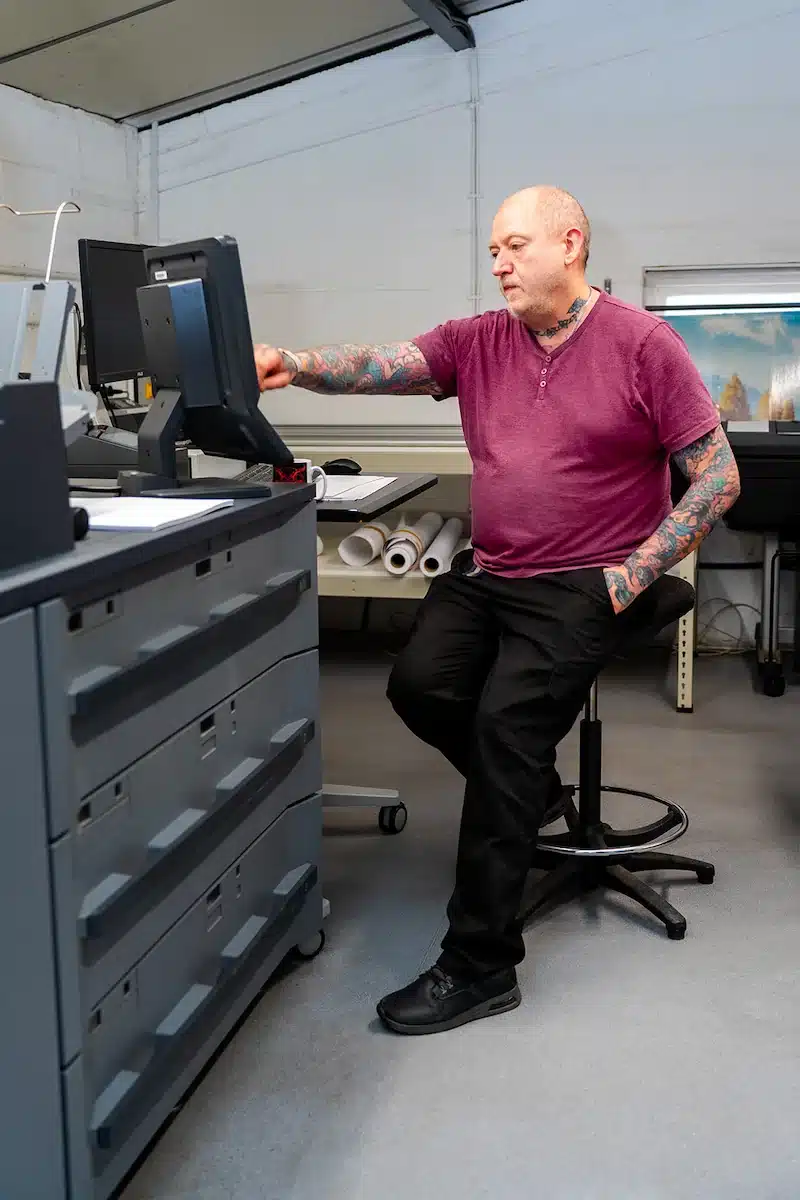 Digital Print Designer at Work